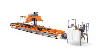 Pramoninės Juostinės Rąstų Pjovimo Staklės WM4000