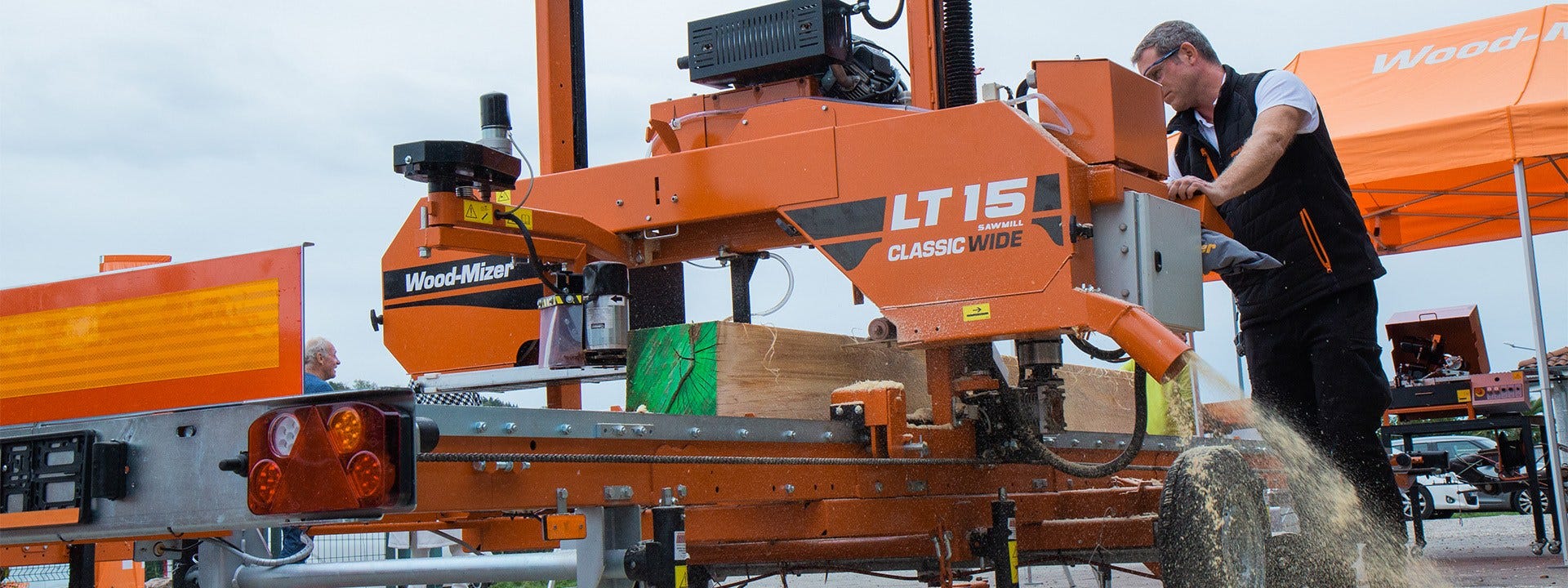 „Wood-Mizer“ prideda pasirinkimą prie mobiliųjų staklių LT15CLASSIC