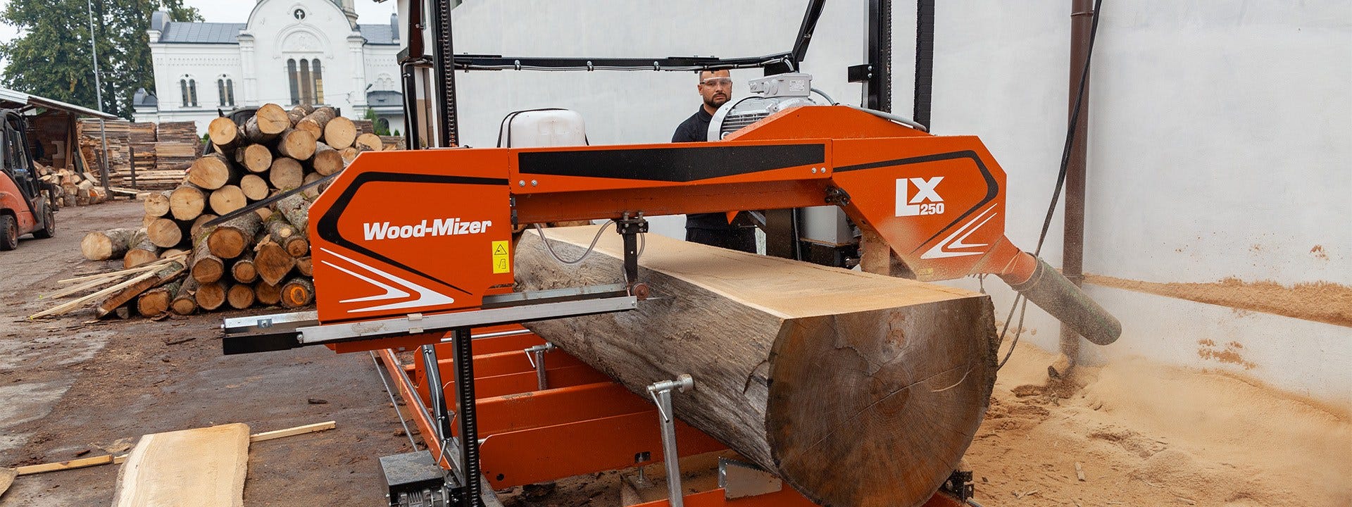 „Wood-Mizer“ staklės LX250 Lenkijoje sukuria konkurencinį pranašumą