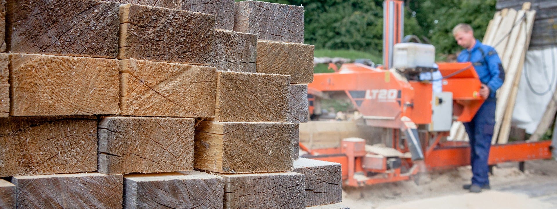 Lenkų verslininkas suklestėjo su „Wood-Mizer“ staklėmis 